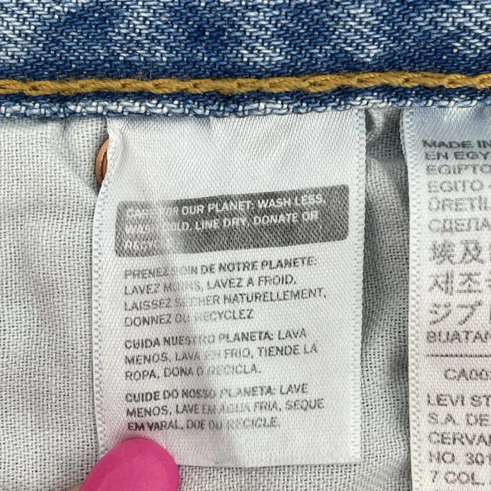 Levi's 501 Original Stretch NWT Button Fly Jeans Men's 57x30 Big & Tall